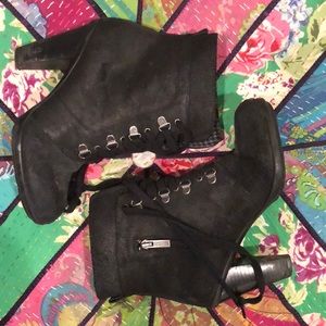 Kenneth Cole Reaction Lace Up Suede Boots